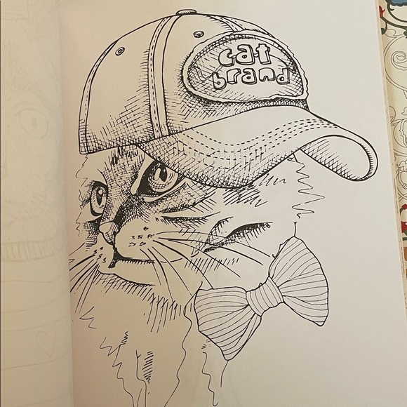 Adult coloring book lot relaxing mindfulness - Picture 5 of 7